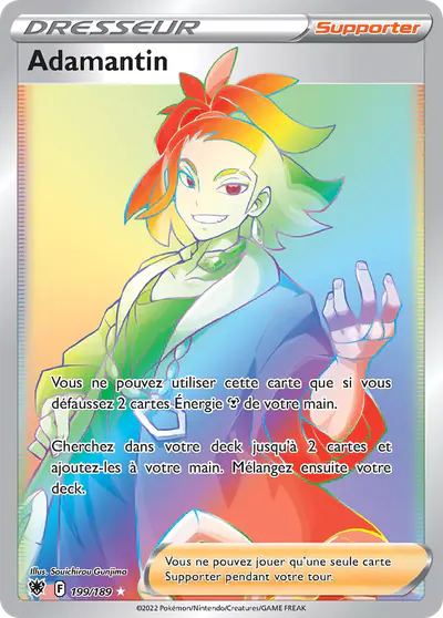 Image de la carte Pokemon Adamantin 199/189