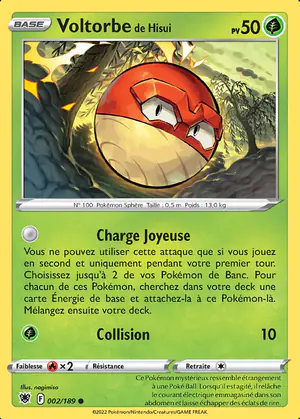 Voltorbe de Hisui 002/189