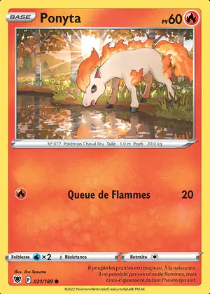 Ponyta 021/189