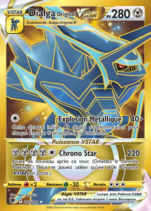 Dialga Originel VSTAR 210/189