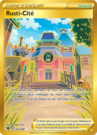 Image de la carte Pokemon Rusti-Cité 212/189