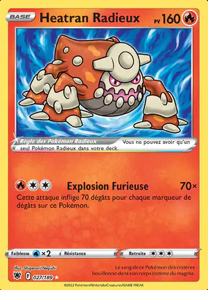 Heatran Radieux 027/189