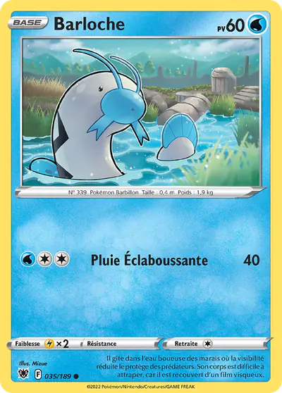 Image de la carte Pokemon Barloche 035/189