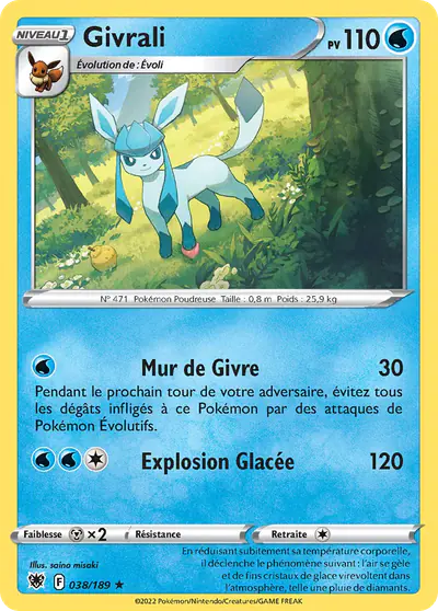 Image de la carte Pokemon Givrali 038/189