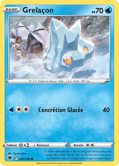 Image de la carte Pokemon Grelaçon 047/189