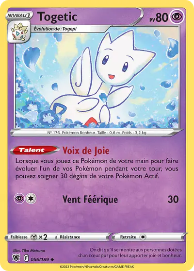 Image de la carte Pokemon Togetic 056/189