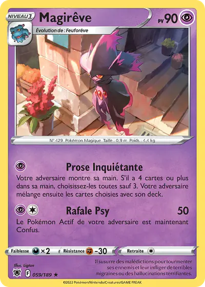 Image de la carte Pokemon Magirêve 059/189