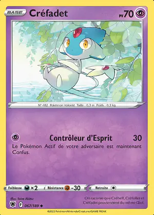 Cr&eacute;fadet 067/189