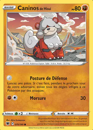 Caninos de Hisui 070/189
