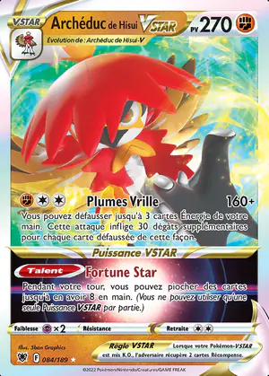 Arch&eacute;duc de Hisui VSTAR 084/189