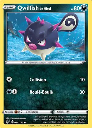 Qwilfish de Hisui 088/189