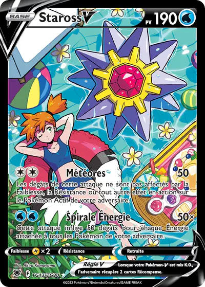 Image de la carte Pokemon Staross V TG13/189