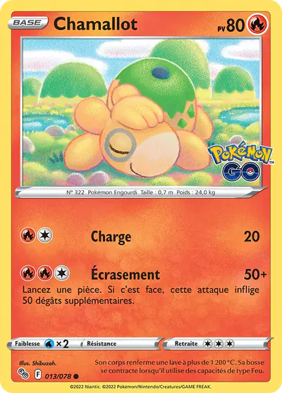 Image de la carte Pokemon Chamallot 013/78