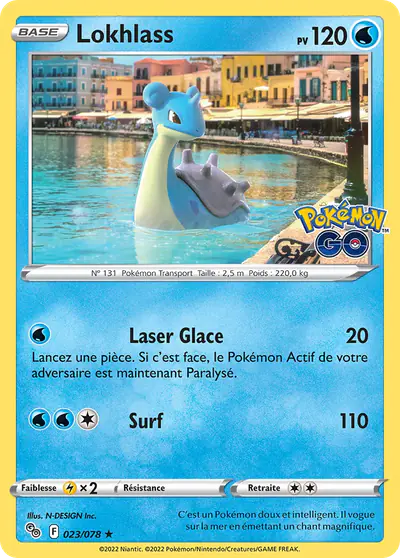 Image de la carte Pokemon Lokhlass 023/78