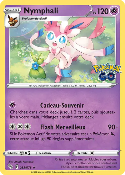 Image de la carte Pokemon Nymphali 035/78