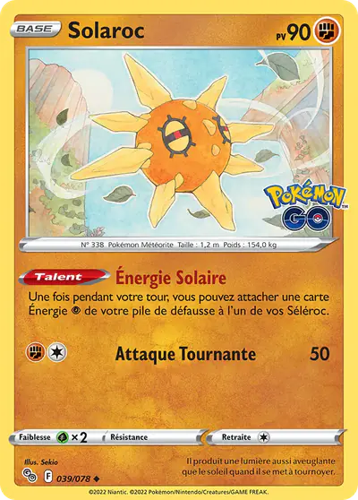 Image de la carte Pokemon Solaroc 039/78