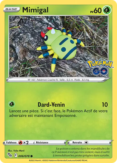 Image de la carte Pokemon Mimigal 006/78