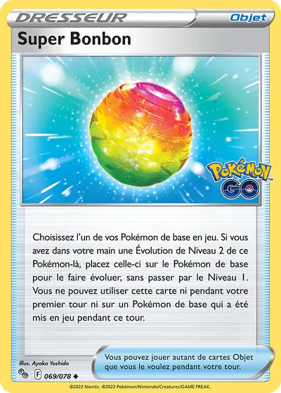 Image de la carte Pokemon Super Bonbon 069/78