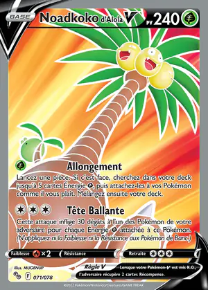 Noadkoko d'Alola V 071/078