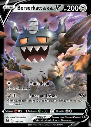 Berserkatt de Galar V 129/196