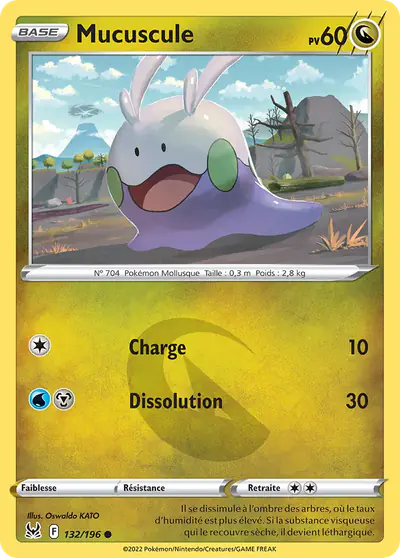 Image de la carte Pokemon Mucuscule 132/196