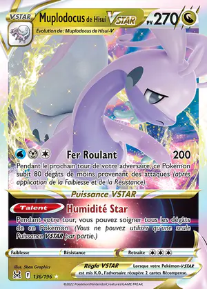 Muplodocus de Hisui VSTAR 136/196