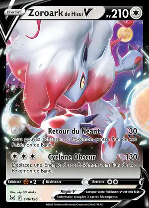 Zoroark de Hisui V 146/196