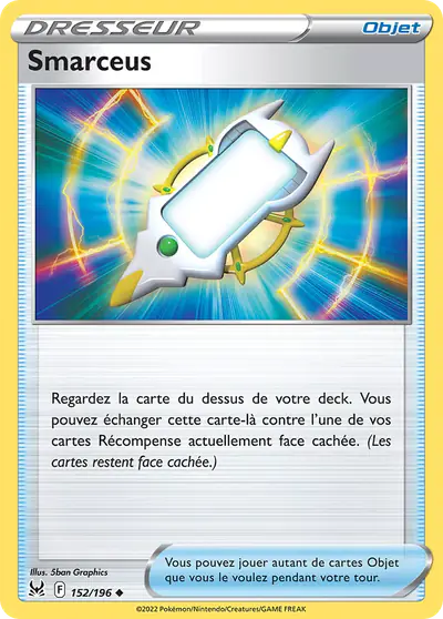 Image de la carte Pokemon Smarceus 152/196