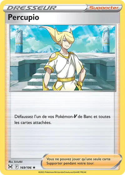 Image de la carte Pokemon Percupio 169/196