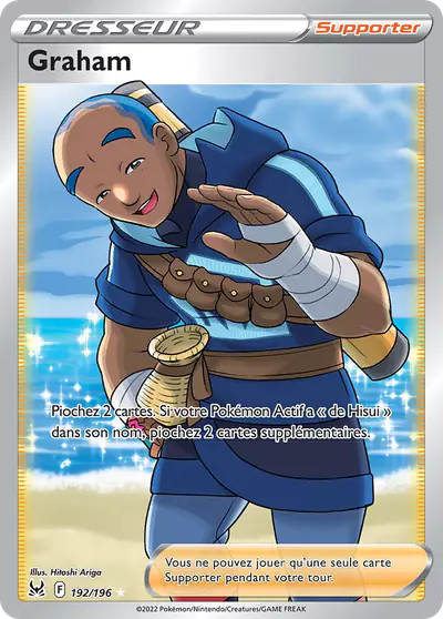 Image de la carte Pokemon Graham 192/196