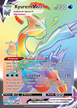 Kyurem VMAX 197/196