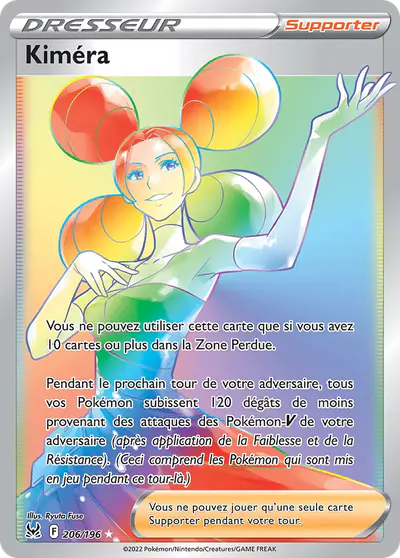 Image de la carte Pokemon Kiméra 206/196