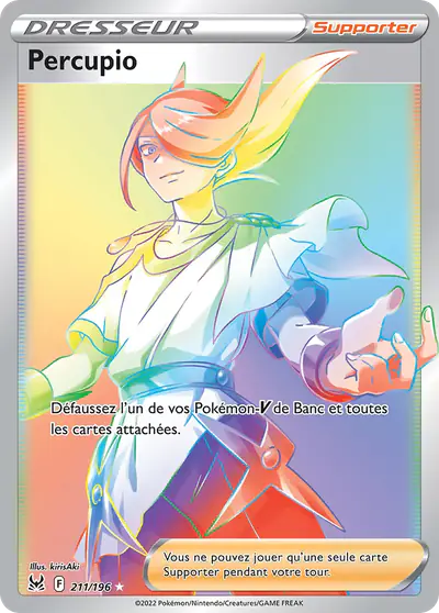 Image de la carte Pokemon Percupio 211/196