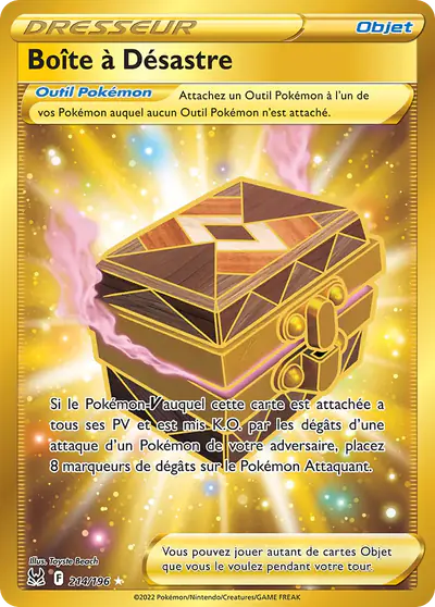 Image de la carte Pokemon Boîte à Désastre 214/196