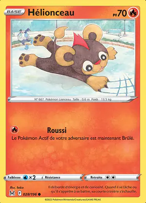H&eacute;lionceau 028/196