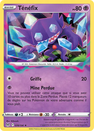 Image de la carte Pokemon Ténéfix 070/196