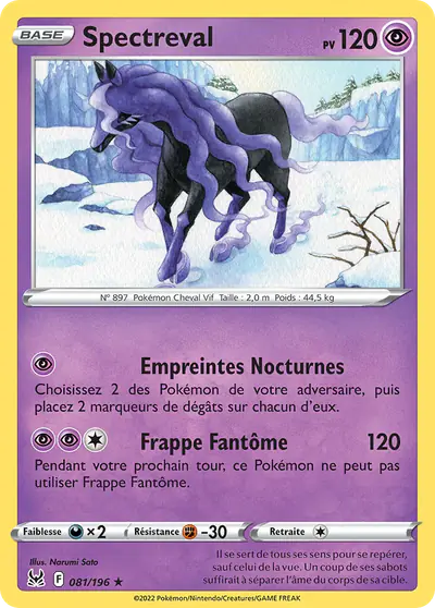 Image de la carte Pokemon Spectreval 081/196