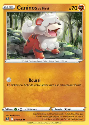 Caninos de Hisui 083/196
