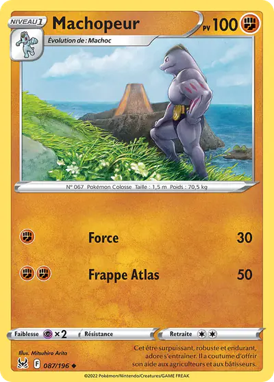 Image de la carte Pokemon Machopeur 087/196