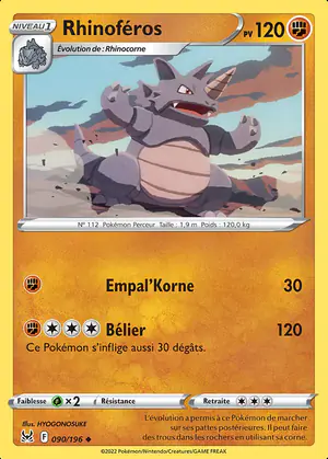 Rhinof&eacute;ros 090/196