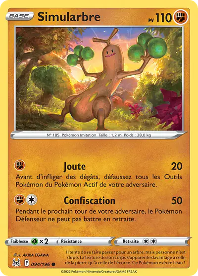Image de la carte Pokemon Simularbre 094/196