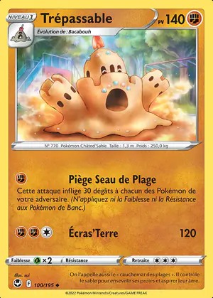 Tr&eacute;passable 100/195