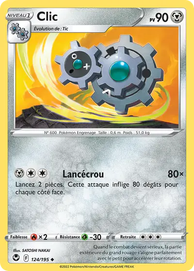 Image de la carte Pokemon Clic 124/195