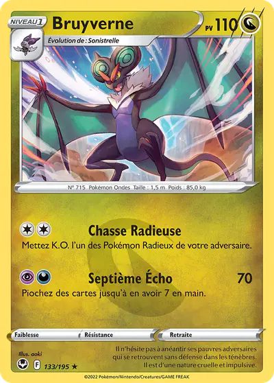Image de la carte Pokemon Bruyverne 133/195