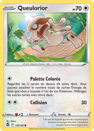 Image de la carte Pokemon Queulorior 137/195