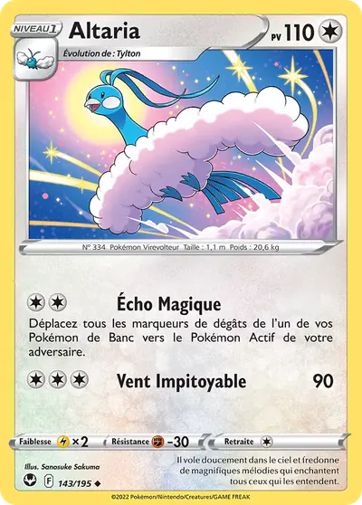 Image de la carte Pokemon Altaria 143/195