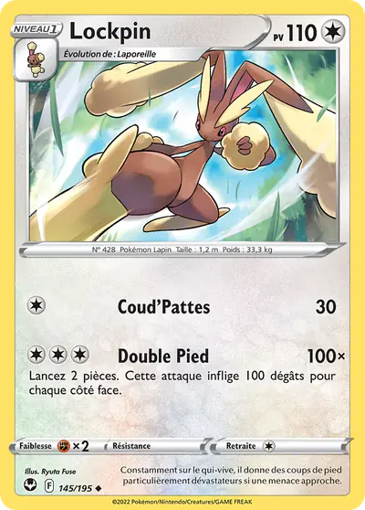 Image de la carte Pokemon Lockpin 145/195
