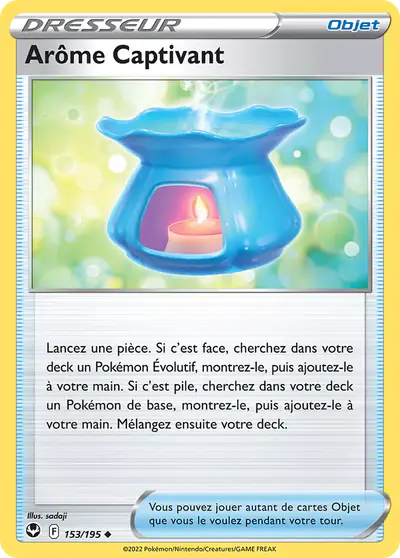 Image de la carte Pokemon Arôme Captivant 153/195