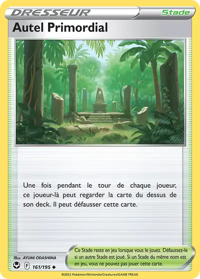 Image de la carte Pokemon Autel Primordial 161/195