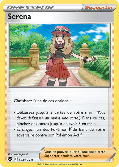 Image de la carte Pokemon Serena 164/195
